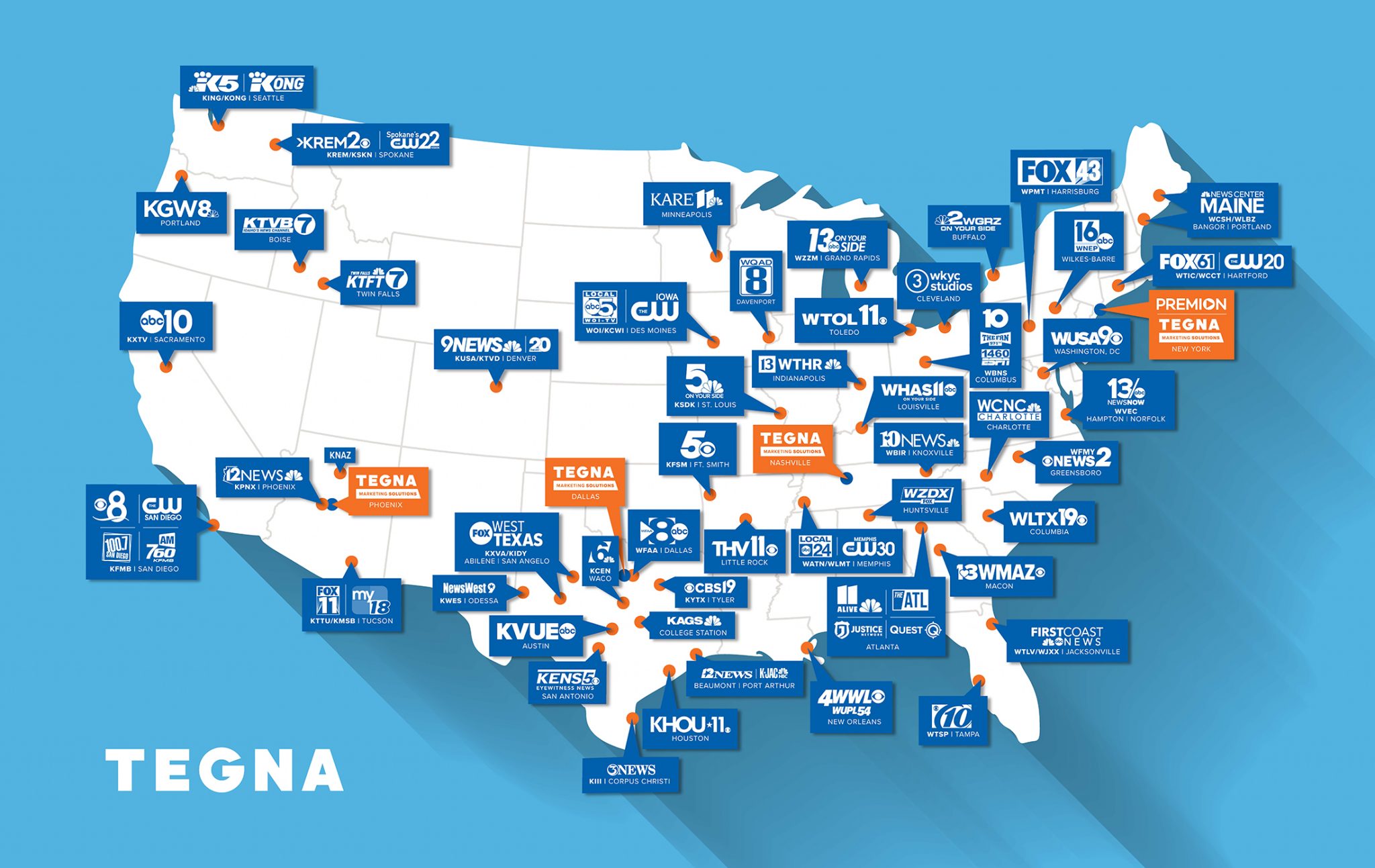 Tegna UF College of Journalism and Communications