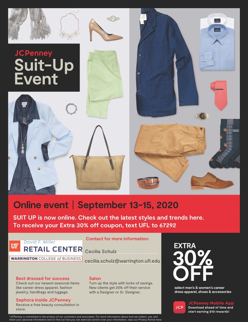 JCPenney to hold Suit-Up Event Sept. 22 for HFC students, staff