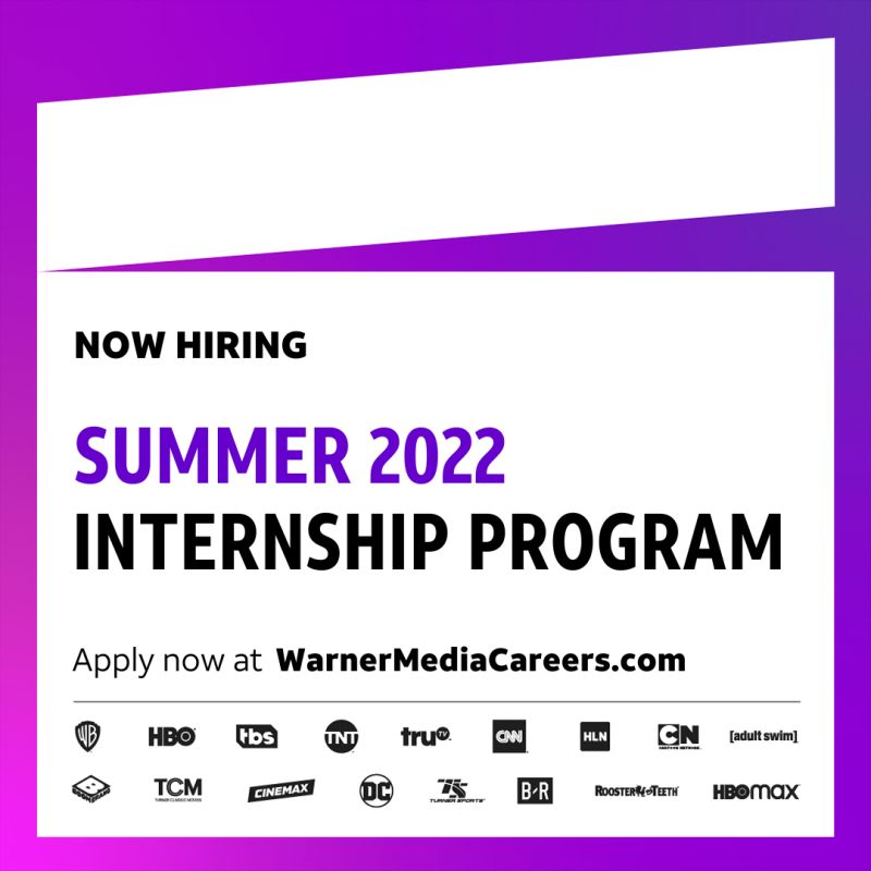 Summer 2022 Uf Calendar Warnermedia Summer 2022 Internships - Uf College Of Journalism And  Communications