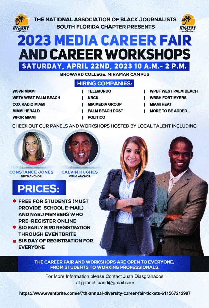2023 Media Career Fair and Career Saturday, April 22 UF