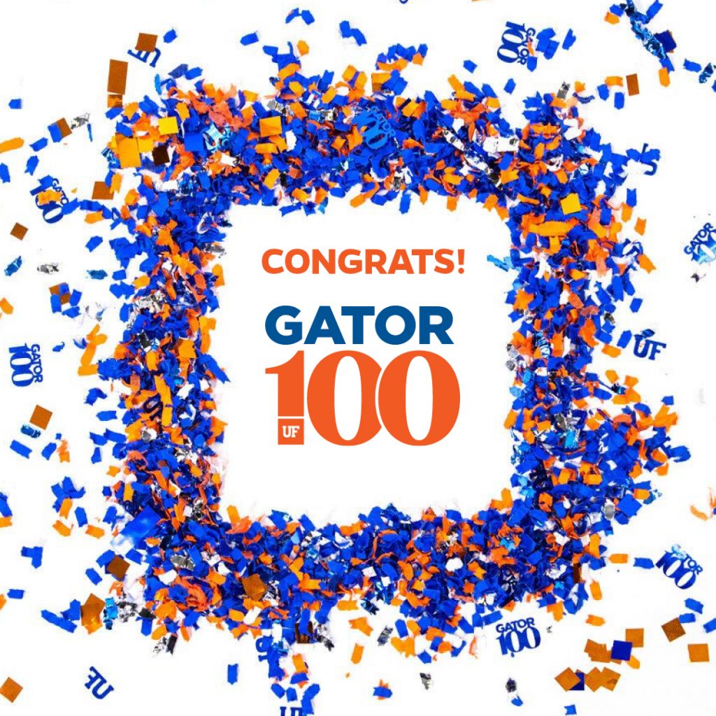 Six UFCJC Alumni Selected for the Prestigious 2023 Gator100 List UF