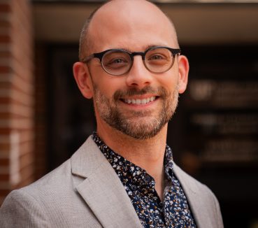 Headshot of Nathan Carpenter in Weimer Hall