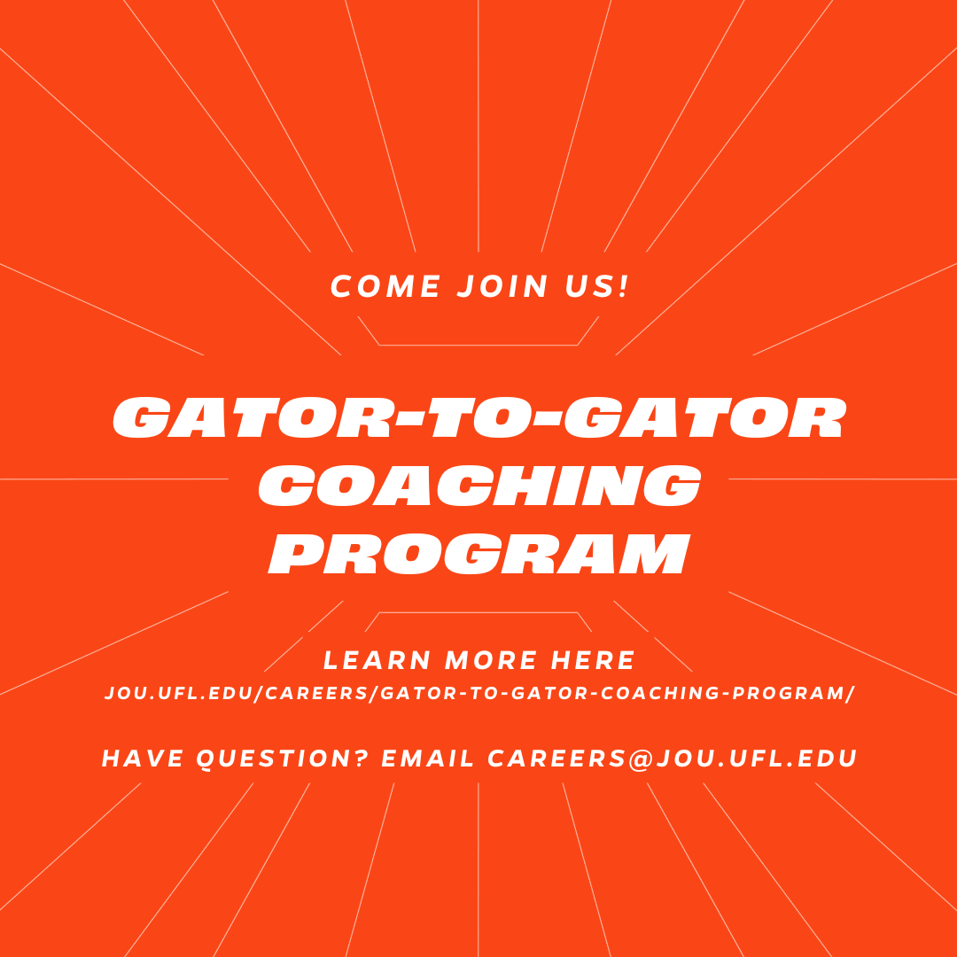 Gator Program Gator-to-Gator Coaching Program - Summer Registration Now Open! - UF ...