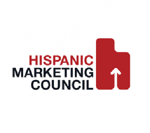 Hispanic Marketing Council Logo in the colors of red and white