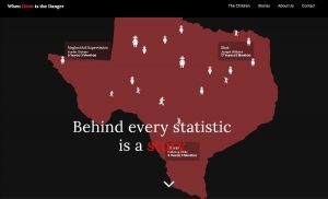 Map of the state of Texas