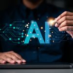 AI technology global connection illustration