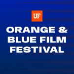 Orange and Blue Film Festival Logo Graphic