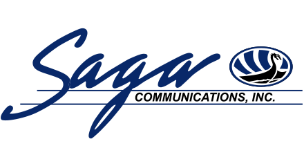Saga Communications, Inc. logo.